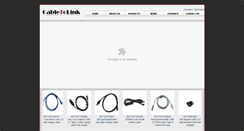 Desktop Screenshot of cabletolink.com