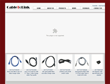 Tablet Screenshot of cabletolink.com